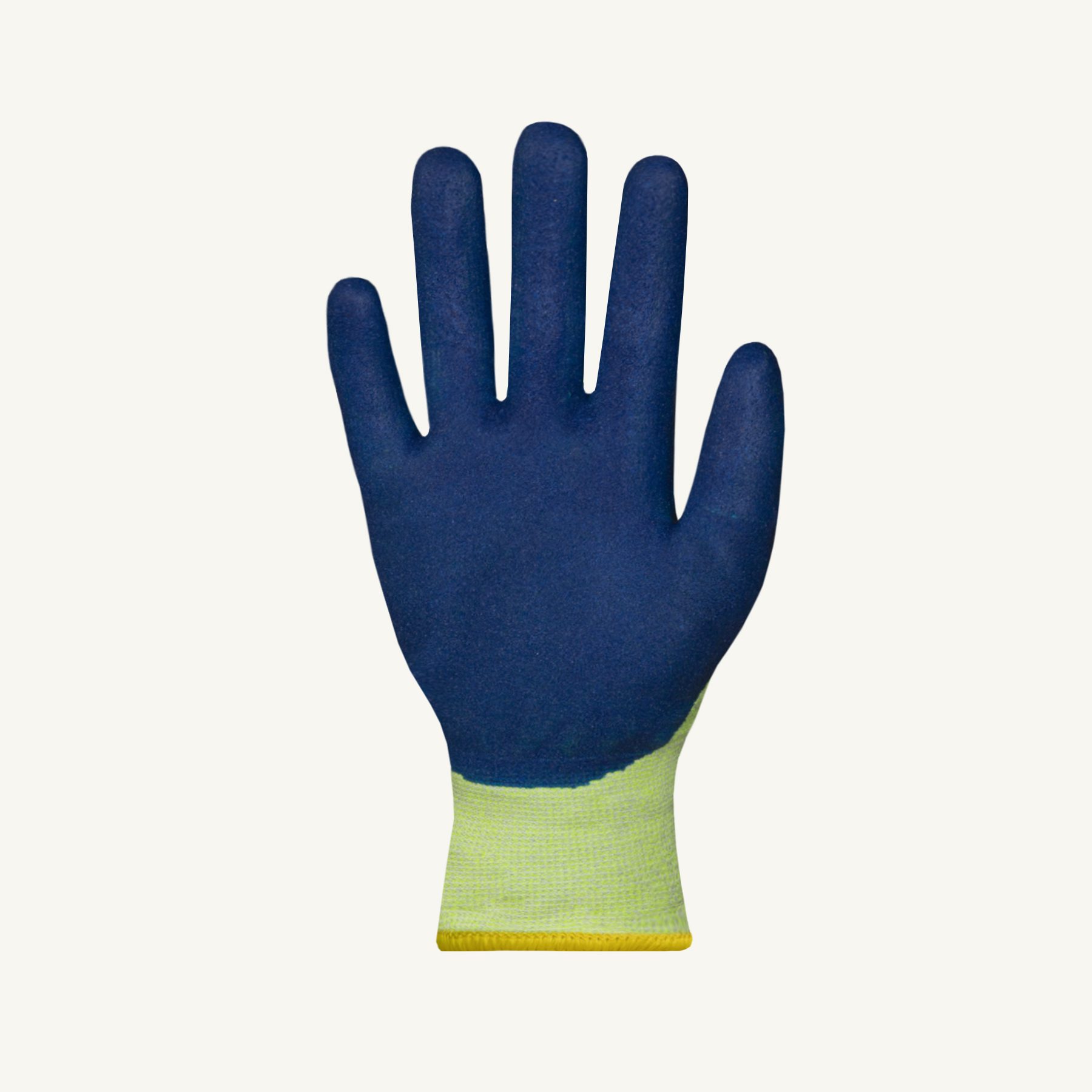 Superior Glove® TenActiv™ S18TXLX Micropore Latex Coated Hi-Viz A9 Cut Gloves 